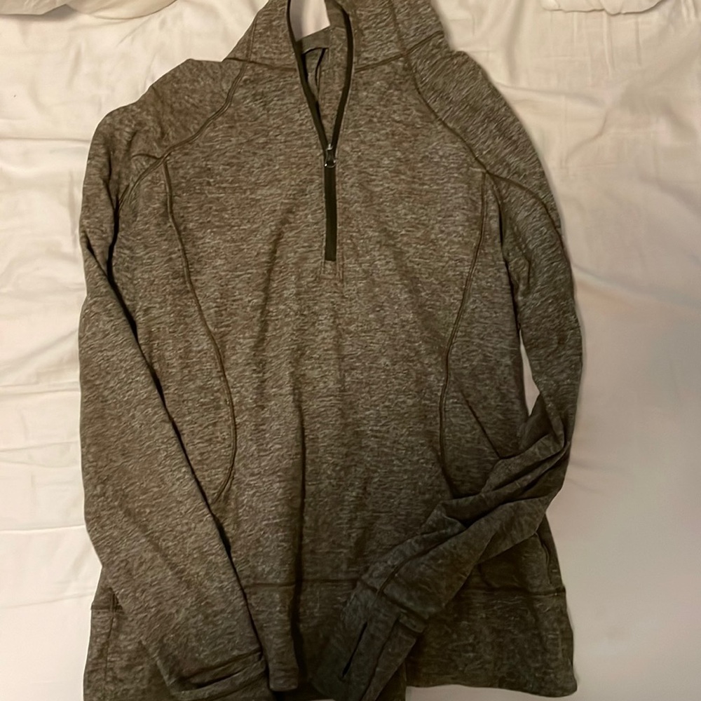 Lululemon long sleeve half zip jacket